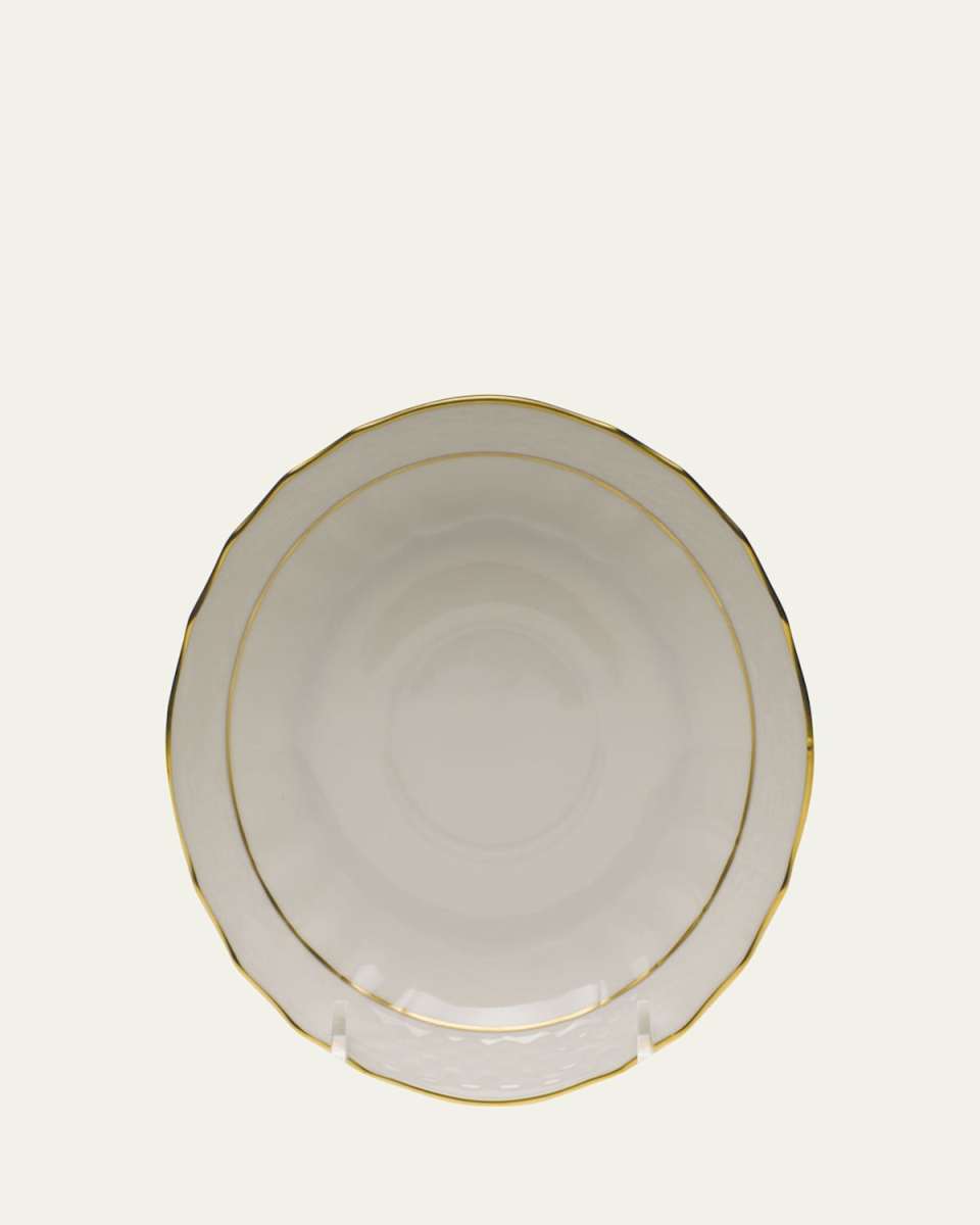 Golden Edge Canton Saucer
